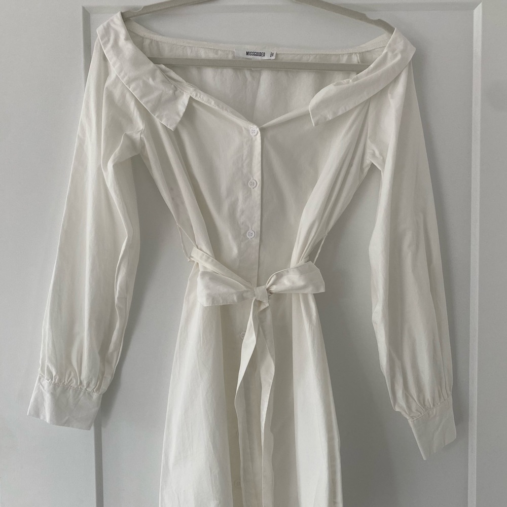 Missguided Mini Shirt Dress